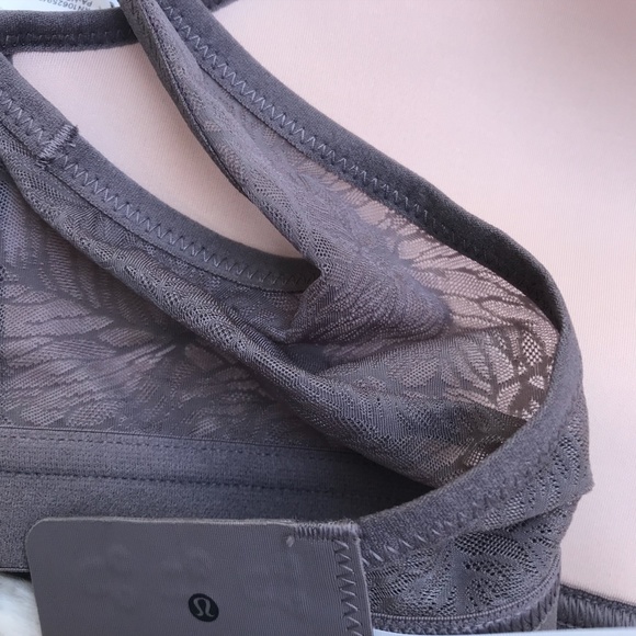 NWT Lululemon Shadow Mesh Bra Leaf - Picture 5 of 8